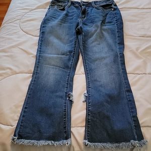 Cropped jeans